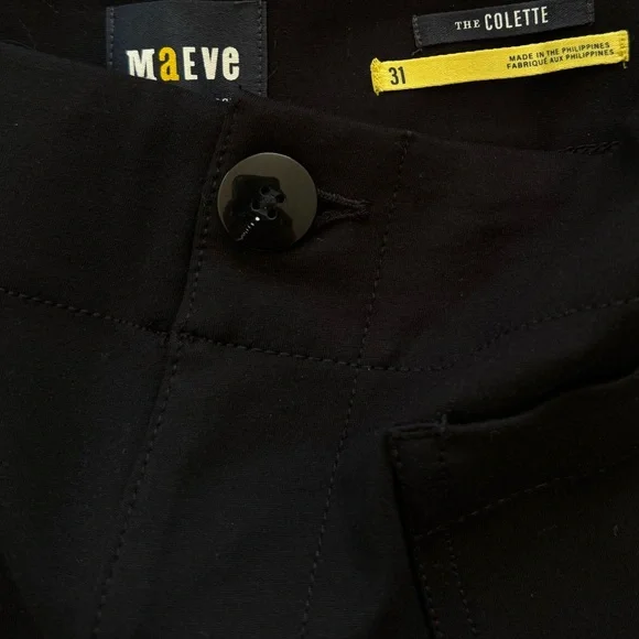 Maeve Black Colette Trousers nwot sz 31 - Picture 7 of 7